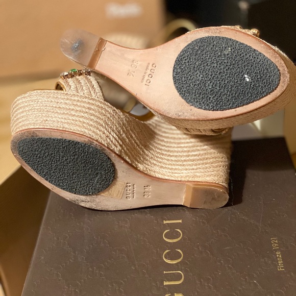 Gucci wedges with crystals - Picture 10 of 10